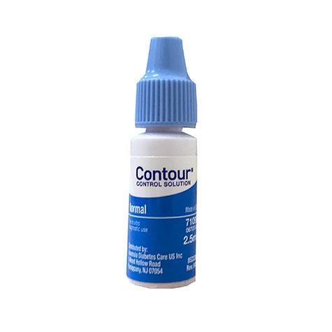 Bayer Contour Control Solution Glucometer