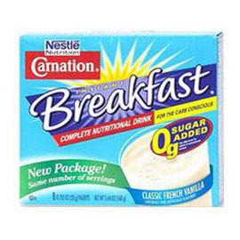 Nestle Carnation Inst Breakfast Carb Conscious Choc,ca/64  - Total Diabetes Supply
