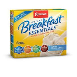Nestle Healthcare Nutrition Carnation Instant Breakfast Essentials Classic Fr Vanilla - Powder - Total Diabetes Supply
