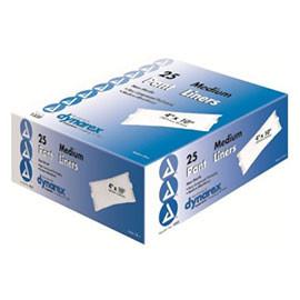 Dynarex Incontinence Pant Liner 4" x 11", 21g - One pkg of 25 each - Total Diabetes Supply
