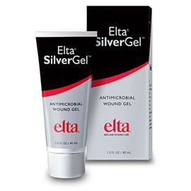 Swiss-American Products Elta SilverGel Advanced Silver Antimicrobial Wound Hydrogel 1 oz Bellows Bottle, Crystal Clear, Non-cytotoxic, Amorphous, Latex-free, Each - Total Diabetes Supply
