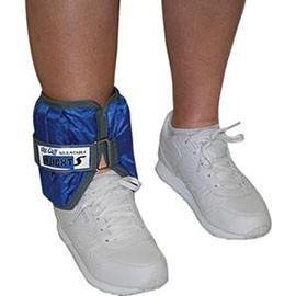 Fabrication Enterprises CanDo Adjustable Cuff Ankle Weight 10 lb, Blue - Each