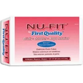 NU-Fit Adult Brief Medium, 32" to 44" Waist, White - One pkg of 16 each - Total Diabetes Supply

