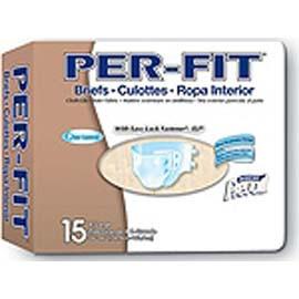Prevail Per-Fit Adult Brief, XL (59" to 64") - One pkg of 15 each - Total Diabetes Supply
