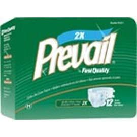 Prevail Bariatric Adult Brief, Latex Free XXL (62" to 73") - One pkg of 12 each - Total Diabetes Supply
