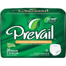 Prevail Protective Underwear, 2X-LARGE, 68" to 80" - One pkg of 12 each - Total Diabetes Supply
