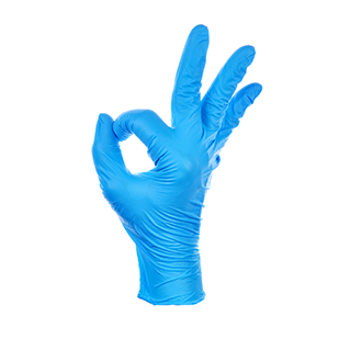Pure-Comfort Medical Nitrile Exam Gloves - X-Large - 100/bx