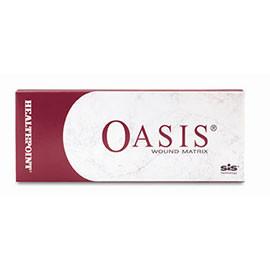 Healthpoint Oasis Fenestrated Wound Matrix 1-1/6" x 2-3/4" , Sterile (10 pcs. per box) - Total Diabetes Supply
