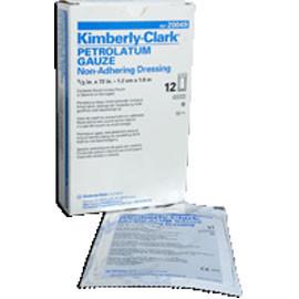 Derma Sciences Petrolatum Impregnated Gauze 1/2" x 72", Sterile, Latex-free (12 pcs. per box) - Total Diabetes Supply
