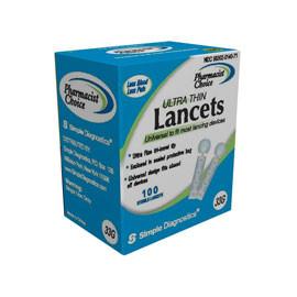 Pharmacist Choice Twist Top Lancets  33G -100 ct. - Total Diabetes Supply
