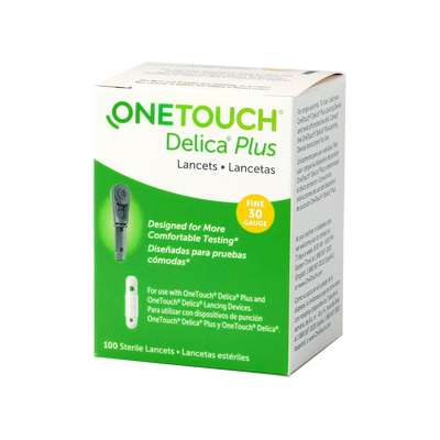 OneTouch Delica Plus Lancets 30G - 100 ct.