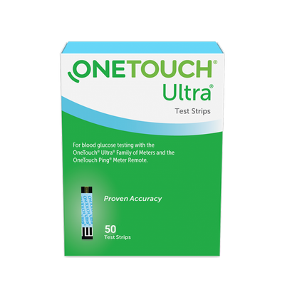 OneTouch Ultra Glucose Test Strips - 50 ct.