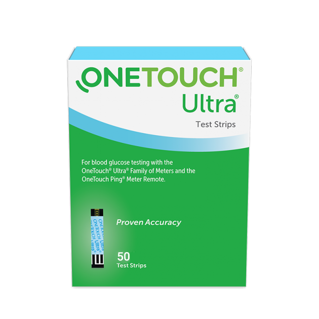 OneTouch Ultra Glucose Test Strips - 50 ct.