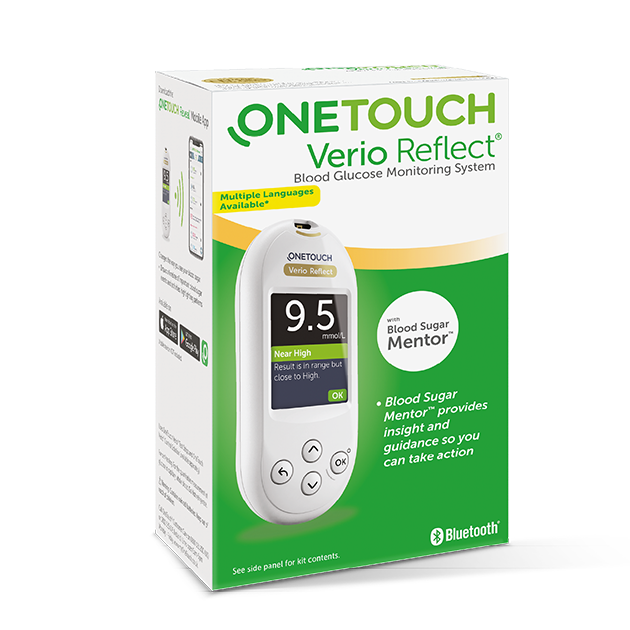 OneTouch Verio Reflect™ Blood Glucose Starter Kit