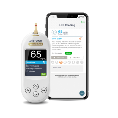OneTouch Verio Reflect™ Blood Glucose Starter Kit