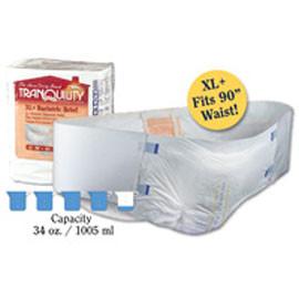 Tranquility Bariatric Disposable Brief 34 oz Fluid Capacity LatexFree XXL 64 to 90  One pkg of 8 each