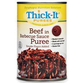 Kent Precision Foods Group Thick-It Beef in BBQ Sauce Puree 15 oz - Total Diabetes Supply
