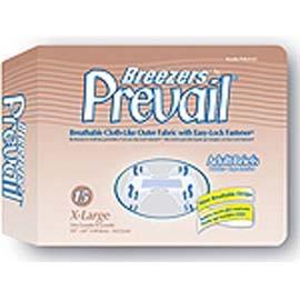 Prevail Breezer Adult Brief, XL (59" to 64") - One pkg of 15 each - Total Diabetes Supply
