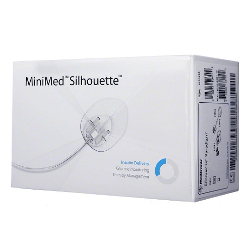Medtronic Minimed MMT384 Silhouette 32" 17mm Infusion Set 10/bx MMT384
