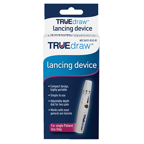TRUEdraw Diabetic Lancing Device