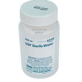 Nurse Assist Inc USP Sterile Water For Irrigation with Screw Top Container 100mL - Box of 1 - Total Diabetes Supply
