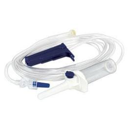Braun Basic IV Administration Set With Roller and Slide Clamp, 14mL Priming Volume, 79" L - Case of 50